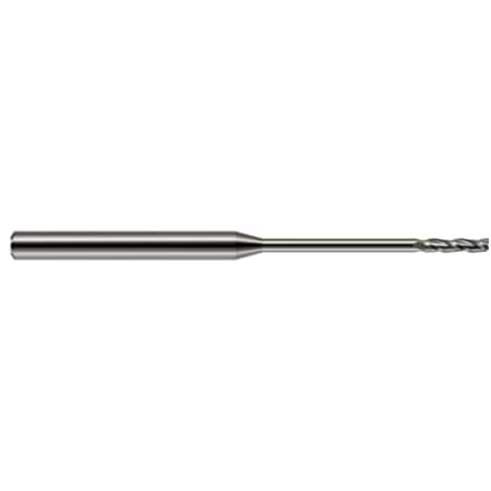 Harvey Tool Miniature End Mill - 3 Flute - Square, 0.0620" (1/16) 13662
